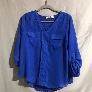 Cato blue blouse size S